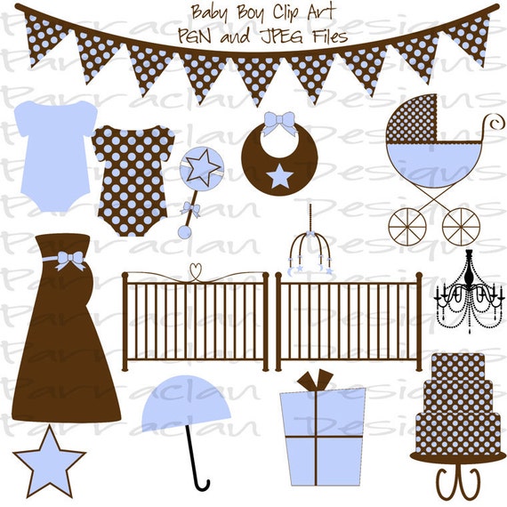 baby shower clipart etsy - photo #22