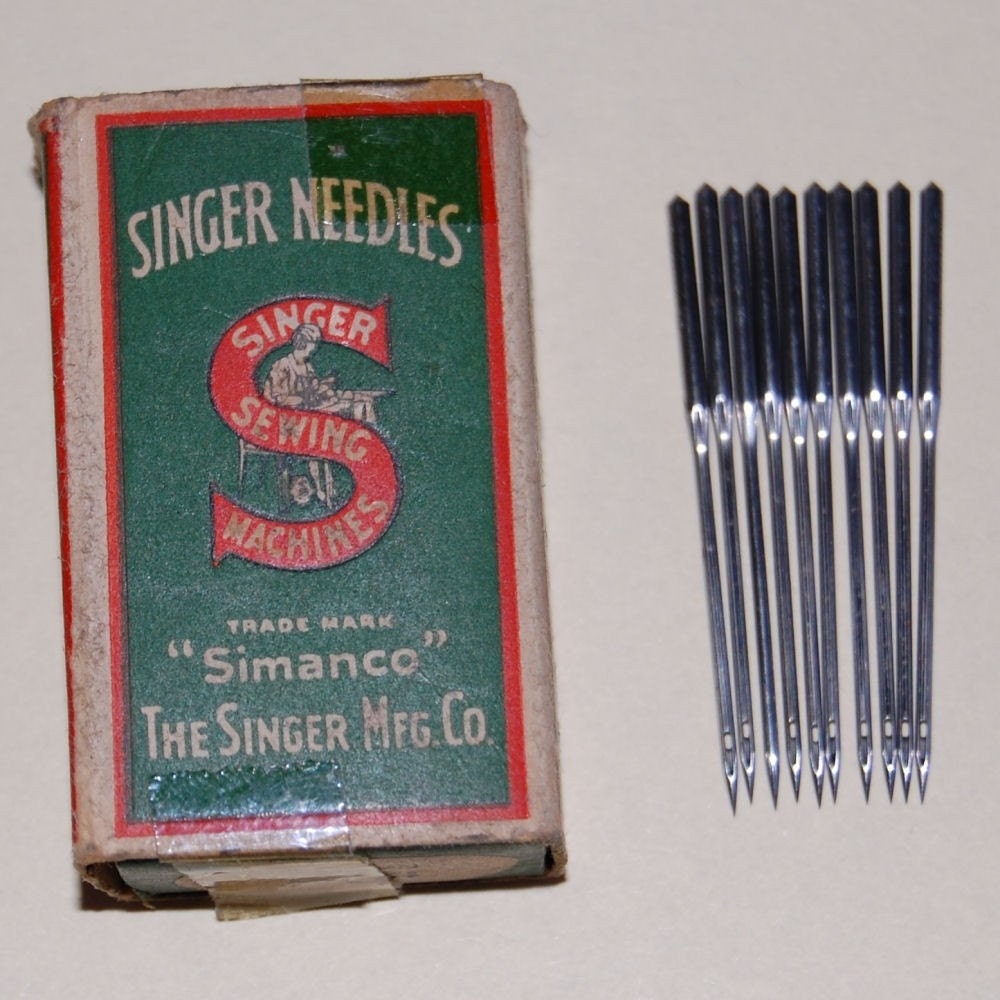 Genuine Singer Needles Class 127x1 Size 18 by CyndyKittProductions