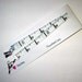 Tape Measure Ribbon Bookmark - I Heart Stitching