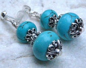 Turquoise tranquility earrings.