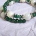 Chemistry Jewelry - Avogadro's Number - Green