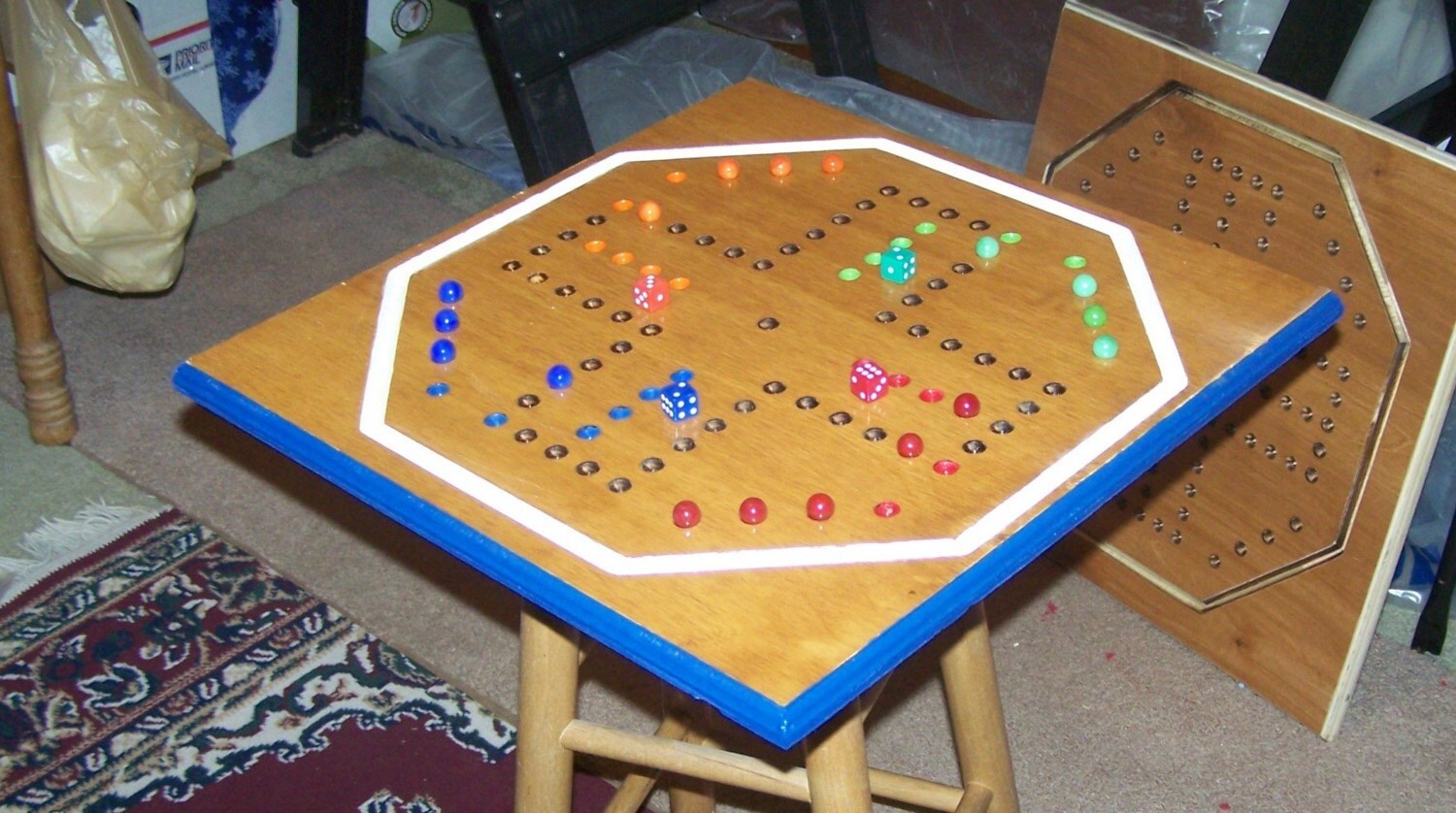 Classic large Aggravation game board w marbles and by 