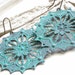 Statement Earrings - Firenze - Painted Verdigris Earrings