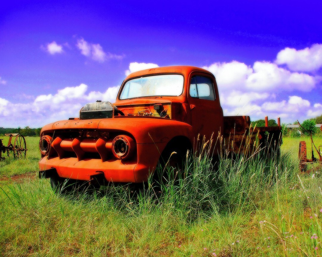 Old Farm Truck 8x10 print