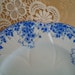 Now on Sale! Slightly Imperfect...SHELLEY DAINTY BLUE Plate Number Dinner Plate...Rare 9 1/4 inches