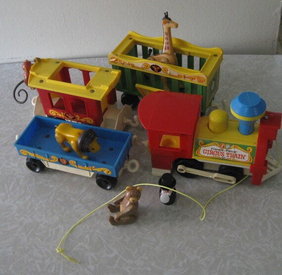 fisher price circus train 1991