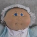 1985 Coleco Cabbage Patch doll Preemie blue eyes light brown hair original outfit