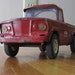Tonka Mound Minn Red Metal Pick Up Truck