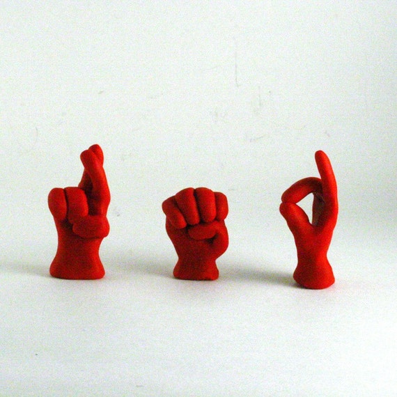 The Word Red American Sign Language Hands by SignLanguageHands
