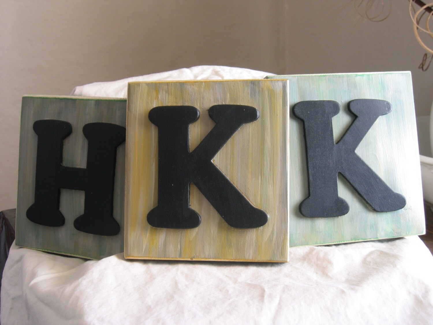 Wooden Block Letters