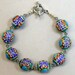 Vintage Bead Bracelet Qingming - Lapis Blue Turquiose Cloisonne
