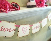 Valentine Banner "love SWEET love" Decoration Il_170x135