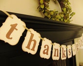 thanksgiving decorations, sign, banner, hostess gift Il_170x135