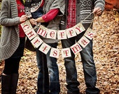 Christmas Banner MERRY CHRISTMAS Il_170x135