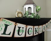 st patricks day decoration Luck of the Irish banner, sign, swag, garland Il_170x135