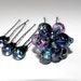 Multi colored Hair pin, cluster pearls, shabby chic, prom, spring fling, dance recital, dance wear, bride, brides maids, wedding gift,
