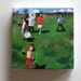 Family trip / Tiny canvas print - ART TINY CANVAS print- wall hanging