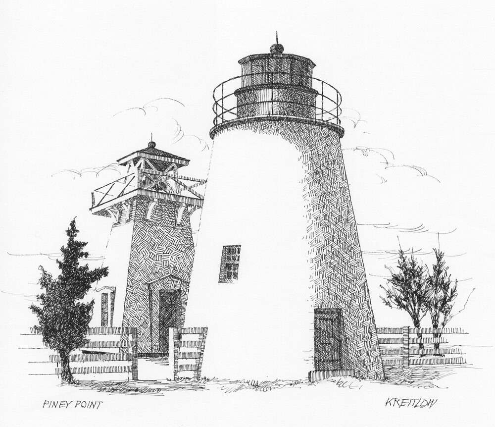 Piney Point Lighthouse print