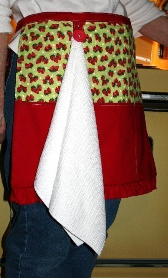 Reversible Towel Handy Apron pdf Sewing Pattern