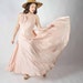 Vintage 1930s Dress // Spring Fashion at Fab Gabs: The Hyacinth Pink Silk Gown XL