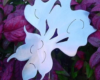 pink buffalo lawn ornament