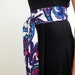 Waist Tie Obi Belt Purple Teal Pink Paisley Print Retro Bohemian by ccdoodle on etsy - made to order