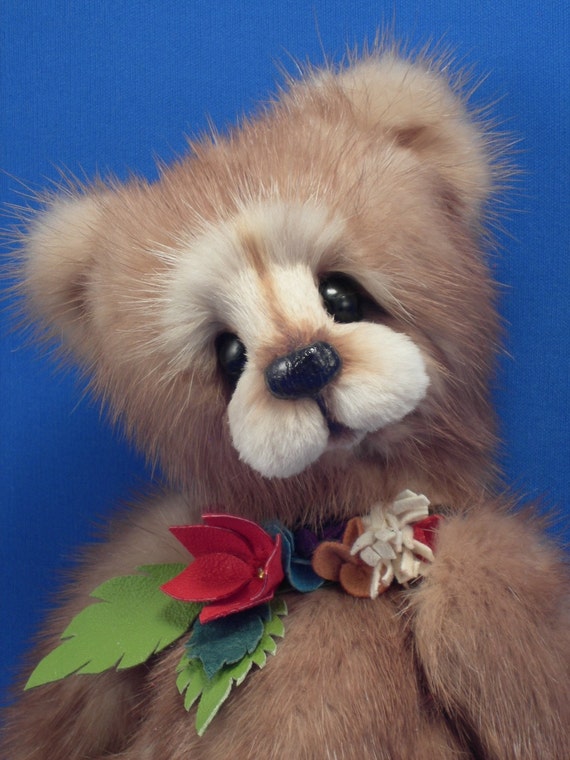 mink teddy bear custom made from your mink stole mink teddy bear custom made from your mink stole