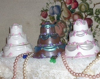 3 Tier Chocolate Wedding Cake Edible Candy Box