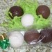 3 D Chocolate Golf Balls
