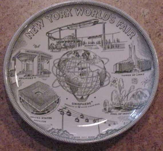 Plate Commemorative New York World's Fair 1961