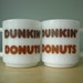 Pair of Dunkin Donuts Coffee Mugs