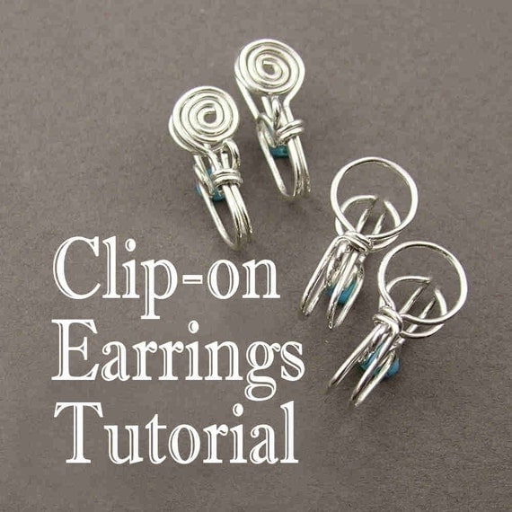 Items Similar To Tutorial Clip On Earrings On Etsy   Il 570xN.196273510 