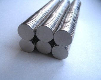 200 Neodymium Rare Earth Magnets...Size 3/8 x 1/16