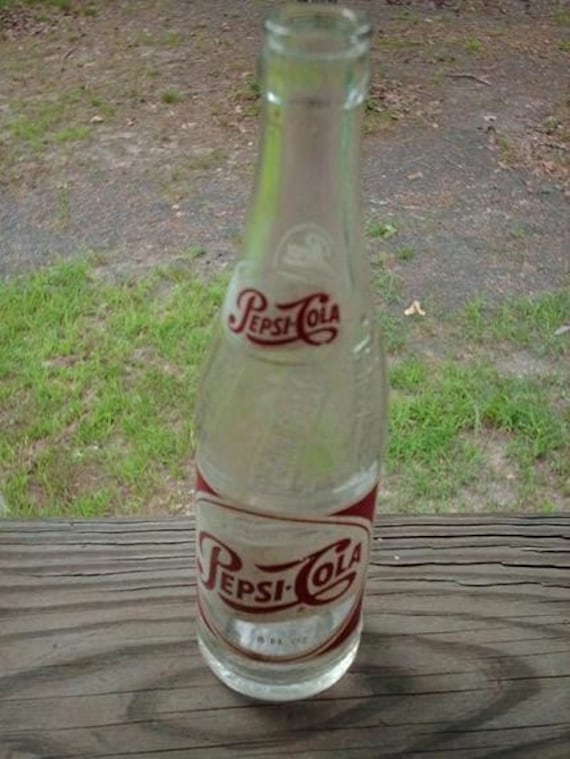 Download Vintage Pepsi Cola 8 oz. glass bottle