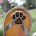 RSERVED - Puppy Paws Flipflop Suncatcher
