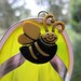 Bumblebee Flipflop Suncatcher