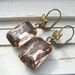 Annabelle. Vintage rhinestone earrings, dangle earrings, bridesmaids, wedding jewelry,
