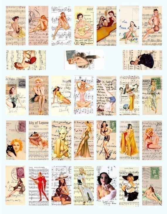 Vintage Pin Up Postcards 115