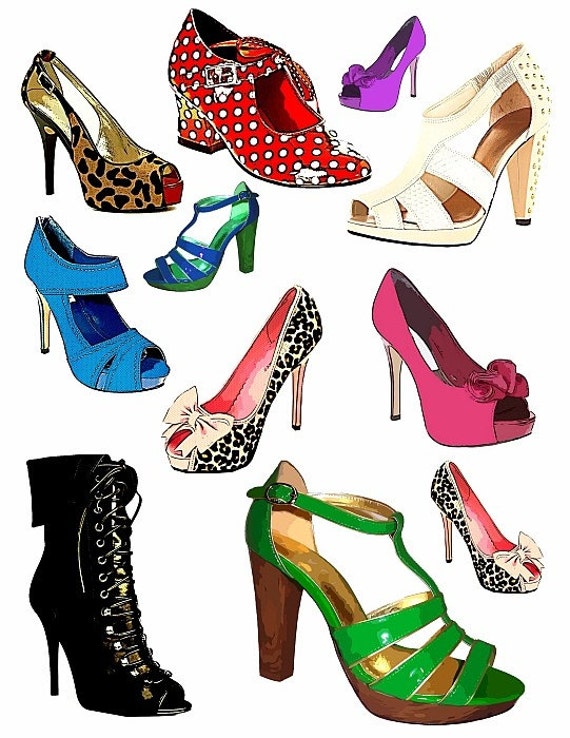 clipart clothes and shoes - photo #27