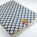 Kindle Case, iPad Mini Padded Case, Kindle Fire 1 2 3 4 cover sleeve - eReaders tablets flowers daisies navy ivory - Étui - Ready to ship