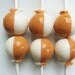 Pumpkin cheesecake lollipops - 6 pc - READY TO SHIP