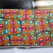 Business card holder, Polymer clay covered business card holder, deluxe metal wallet, beautiful pattern top