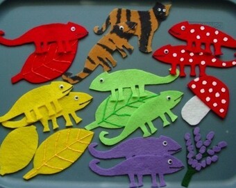 Color of His Own Children's Flannel Board Felt Set