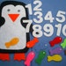 Pete the Penguin Counting Flannel Board Felt Board Set