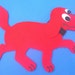 Clifford, The Big Red Dog Children's Flannel Board Felt Set