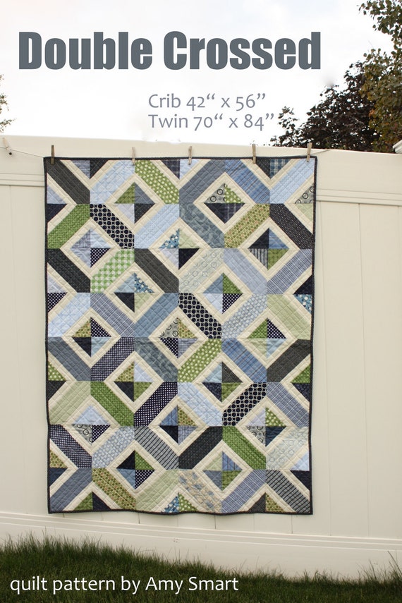 Double Crossed Quilt PATTERN