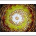 PRINT With MATTE of Original Modern Abstract Gold Metallic Painting - ONE DAY SALE