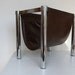 Chrome Magazine Rack