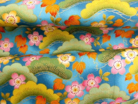 Kona Bay Fabric Nobu Fujiyama Collection-Osaka by LCsCottage