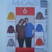 McCalls 4223 - Sewing Pattern for Misses' and Men's Pullover Tops Sizes S, M, L - New and Uncut
